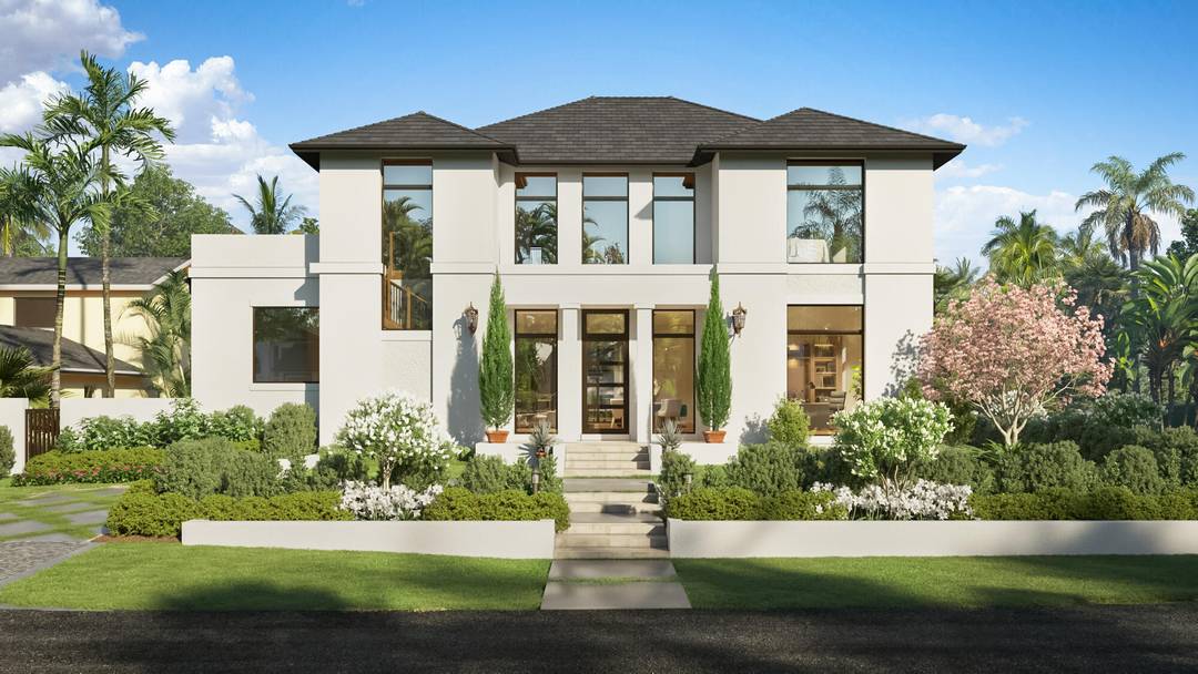 Pre construction coastal contemporary home east of A1A in Ocean Ridge.