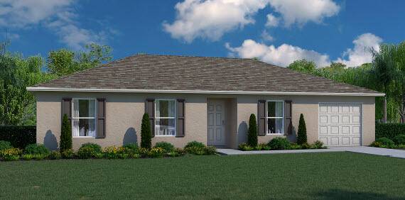ntroducing our brand new INSPIRE SERIES homes, the ''Bamboo'' This cozy home features 2 bds, 2 baths, indoor laundry room, and a 1 car garage.