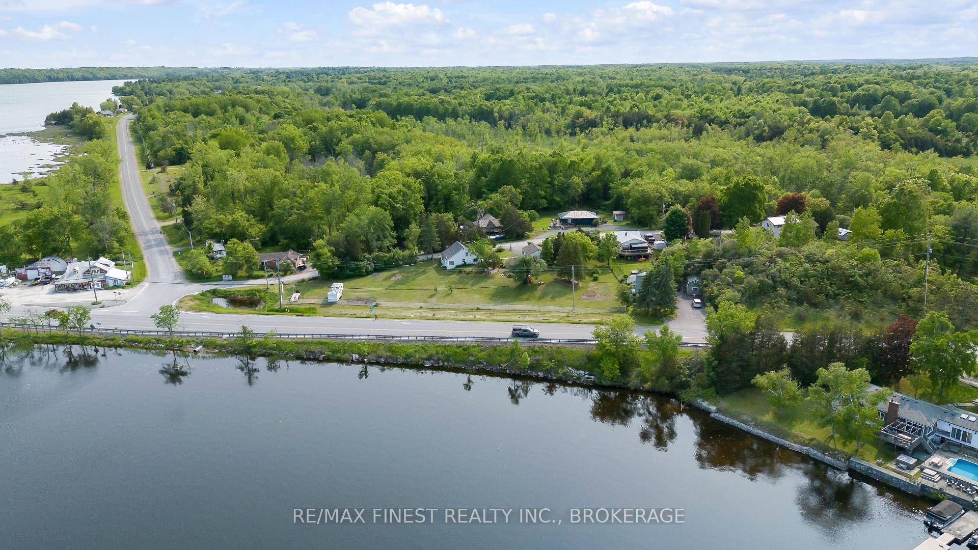 Full view of entire length of South Beaver Lake but not the waterfront taxes !