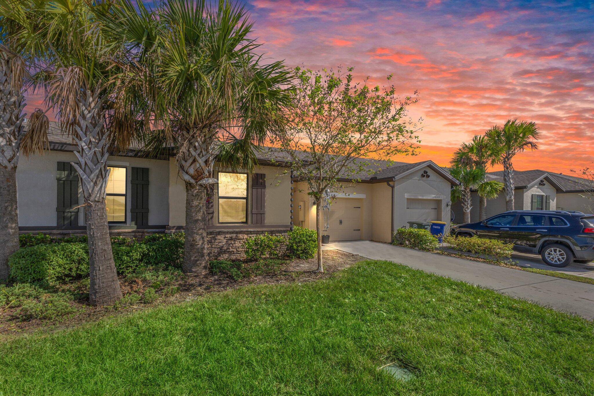 This beautiful home is located in the Celebration Pointe community.