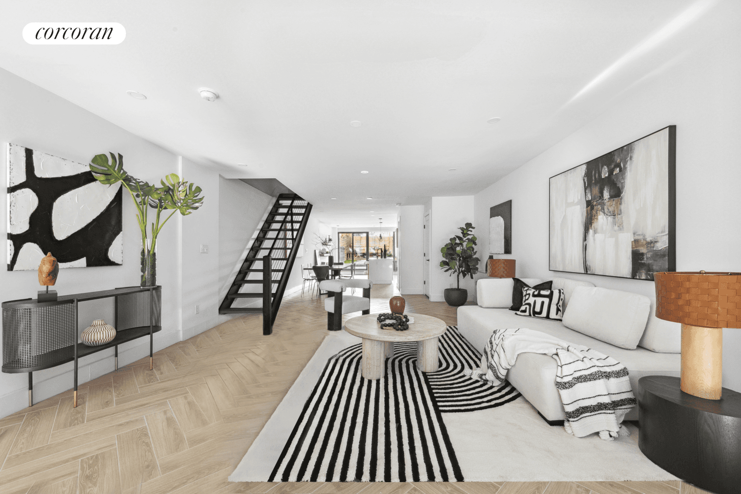 Enter the lap of luxury in this exquisitely renovated townhouse nestled at 351 22nd St.