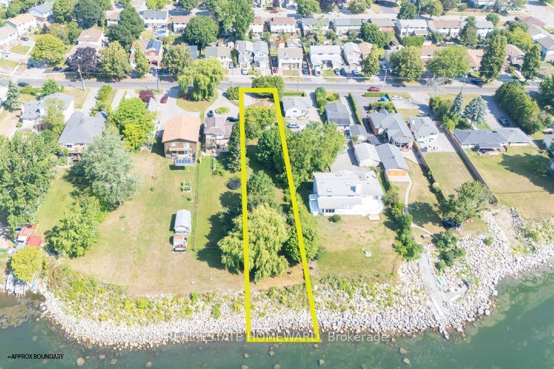 Set on an extraordinary 50 ft x 350 ft lot with direct frontage on Lake Ontario, 485 Stone Street offers a unique blend of space, serenity, and long term potential.