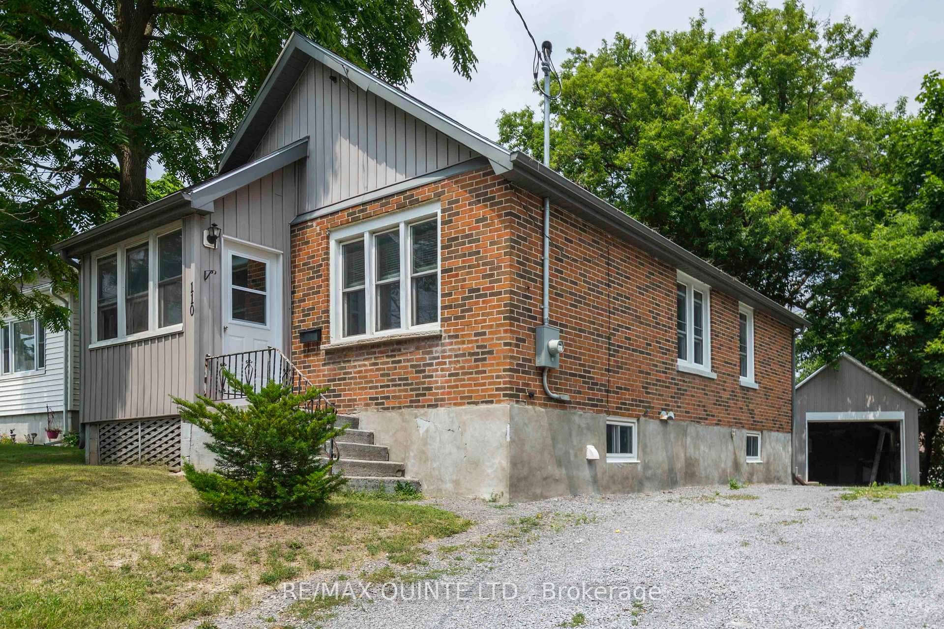 Nestled on a mature lot in the heart of Belleville, this 2 bedroom bungalow offers both convenience and potential.
