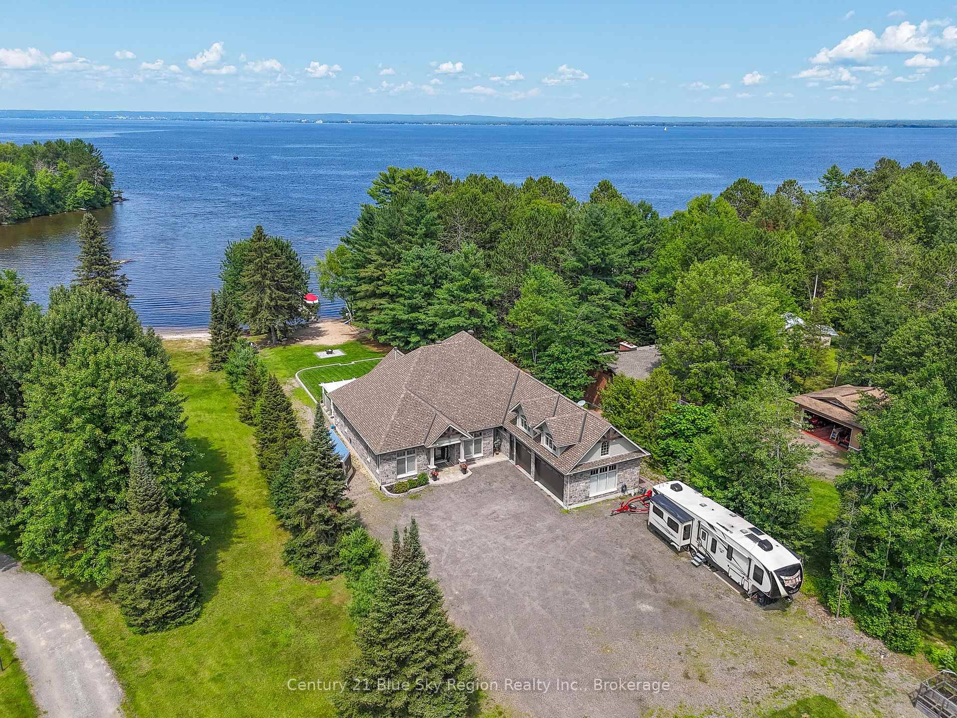 This is luxury lake living at its finest.