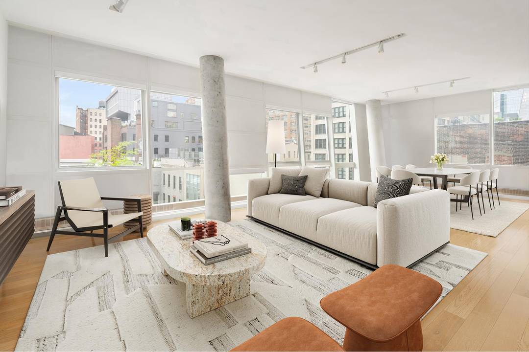 Residence 5W at 245 Tenth Avenue is a 3 bedroom, 3 bathroom 2, 400 SF located in the heart of West Chelsea.