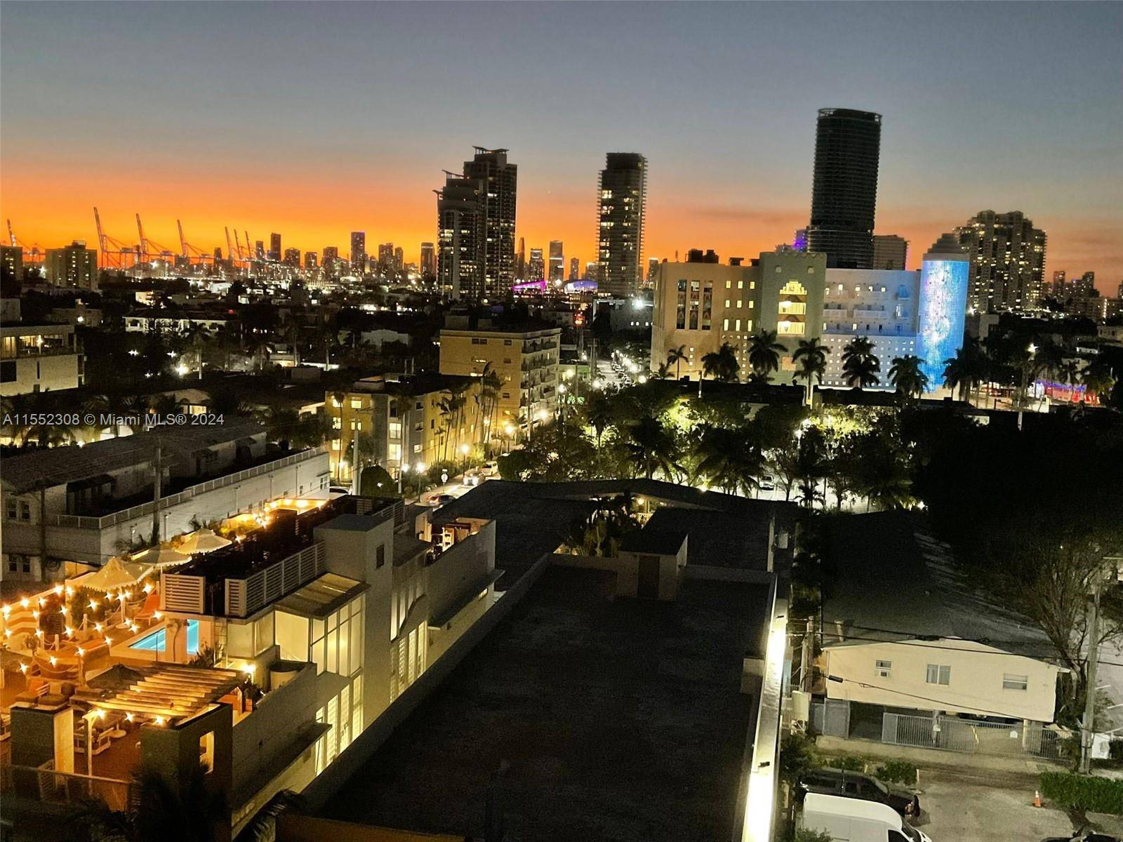 Brand new renovation in this spectacular 1 bed 1 bath with extra large balcony overlooking the city of Miami, Ocean Drive, South Pointe Skyline with breathtaking sunsets.