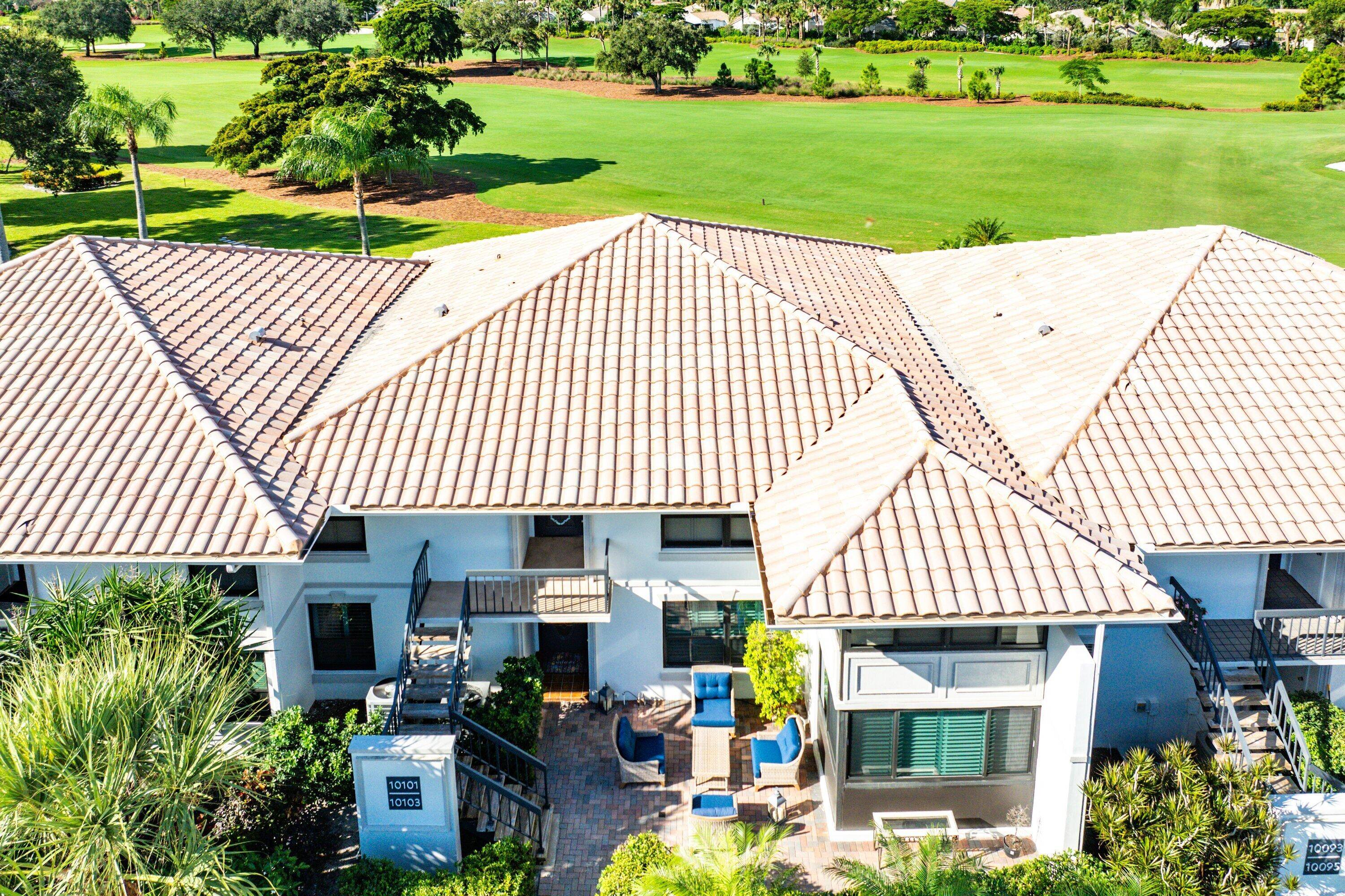 Enjoy breathtaking double golf course views from this beautifully updated first floor 3 bedroom, 2 bath condo located in the beautiful Hibiscus area of Quail Ridge.