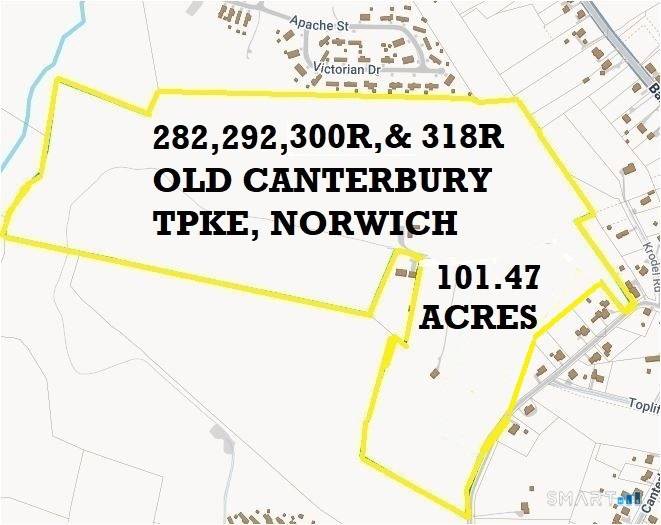 Four parcels 282, 292, 300R and 318R Old Canterbury Turnpike combined for a total of 101.