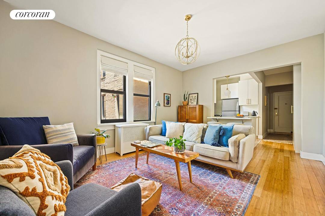 Experience classic Park Slope living in this renovated two bedroom, one bath co op at 225 Lincoln Place a well maintained prewar, elevator building moments from Grand Army Plaza and ...