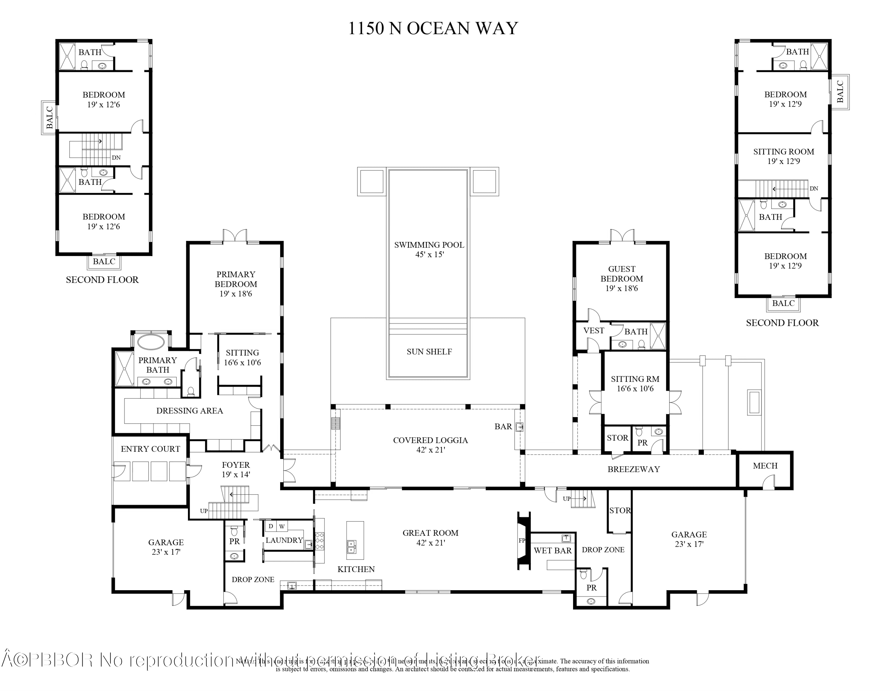 A rare opportunity to own a double lot on a coveted North End street, now available with ARCOM approved plans.