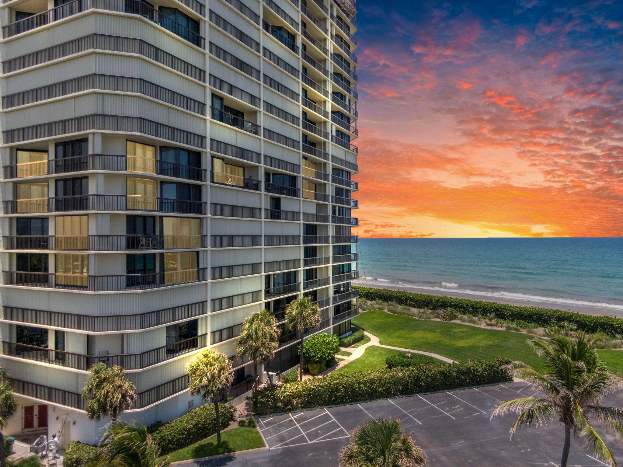Oceanfront. Southeast corner unit is located on the 5th floor.