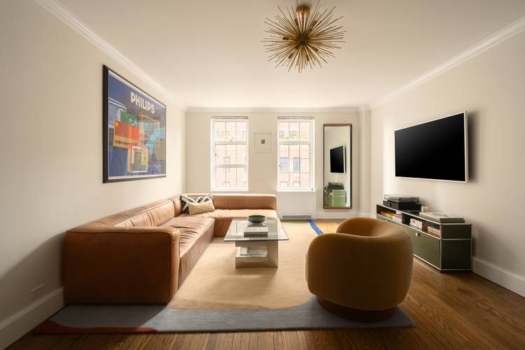 Sun Flooded, Fully Renovated One Bedroom at London Terrace The first thing you notice is the light.