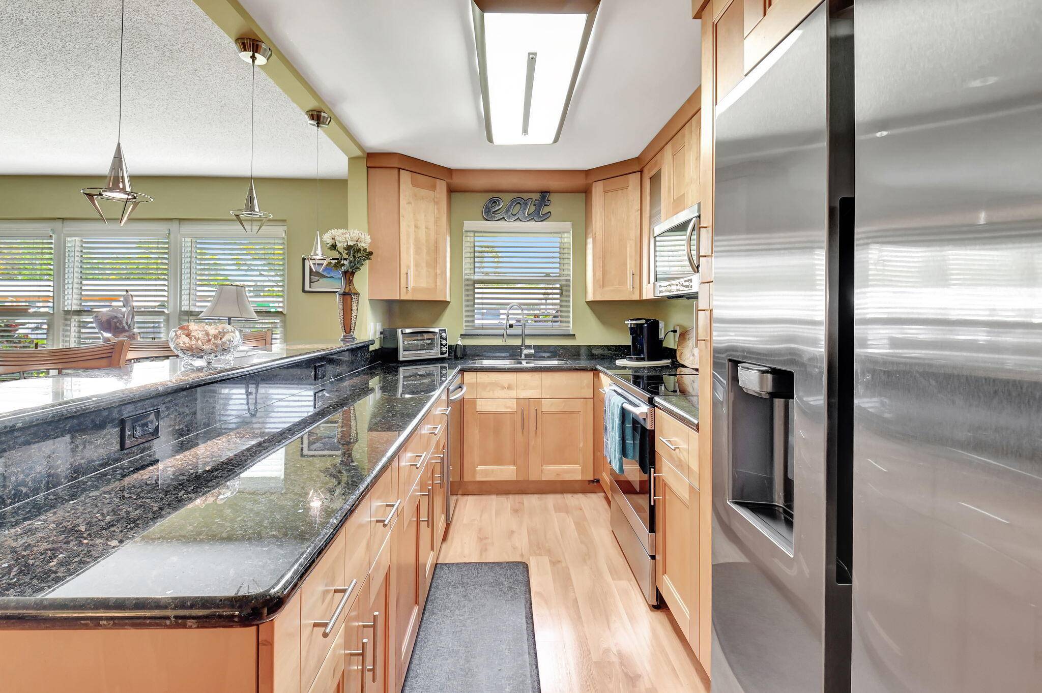 UPDATED and TURNKEY, right next to heated pool and clubhouse, 1 large bedroom with two walk in closets, 1.