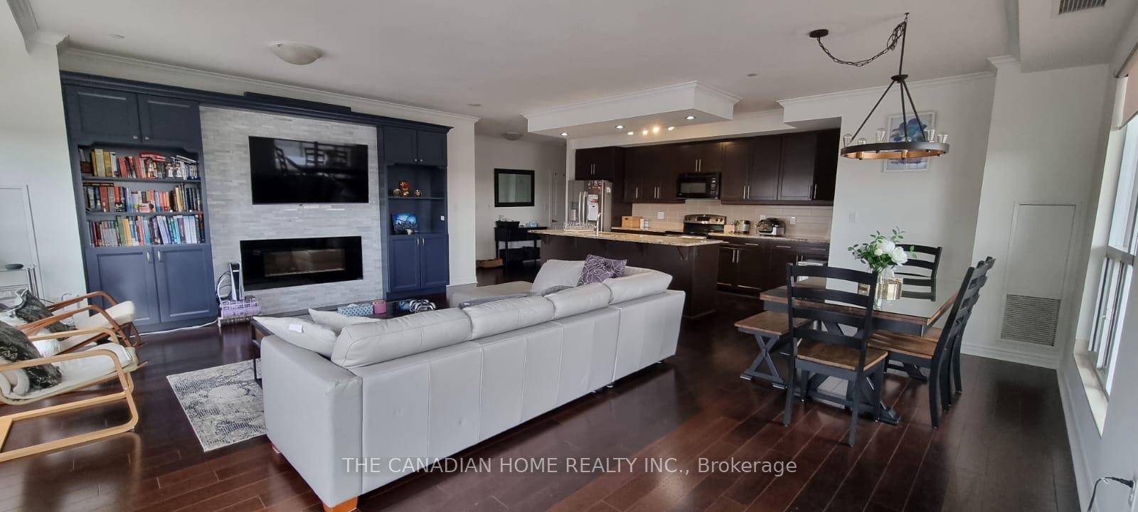 Spacious 1, 740 sq ft condo with large balcony offering stunning city views.