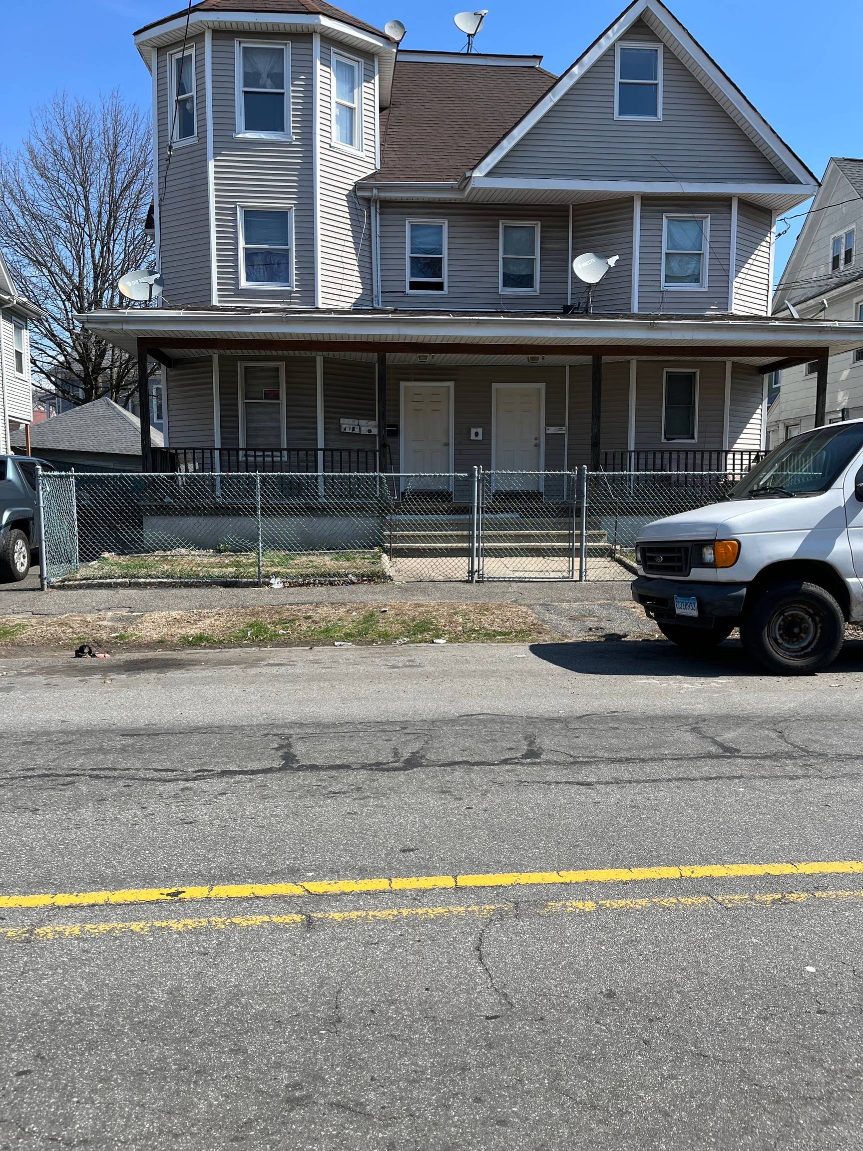 Fully rented five unit multi family home.
