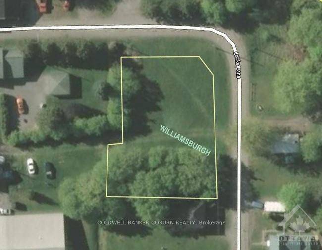 VILLAGE lot with partial services in the Hamlet of Williamsburg.