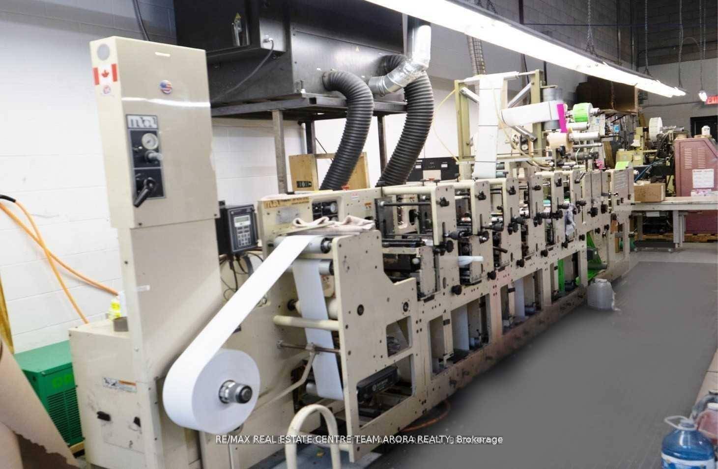 Very Successful Printing Press Shop Flexographic Roll To Roll For Sale.