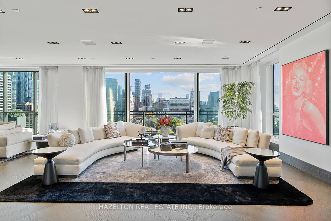 The pinnacle of luxury living in a truly unique Penthouse, occupying the entire floor of an intimate boutique condominium building in Yorkville.