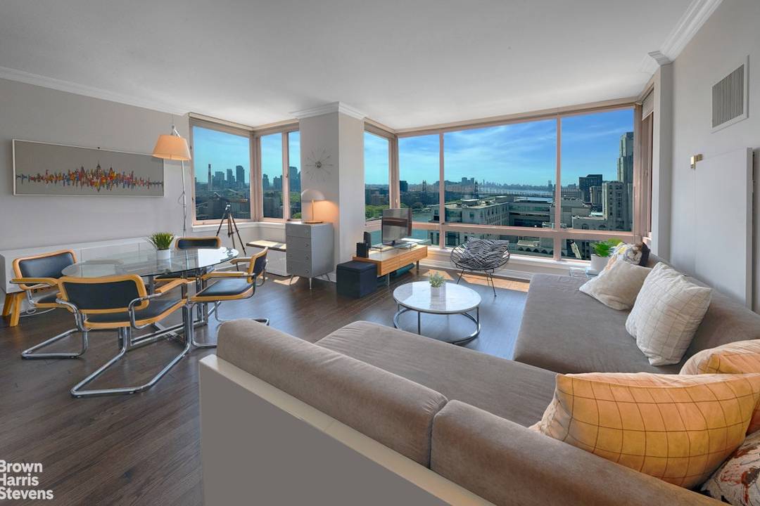 Sunlit 1Br 2bth with dining in Sky High UES Condo Now priced to sell !
