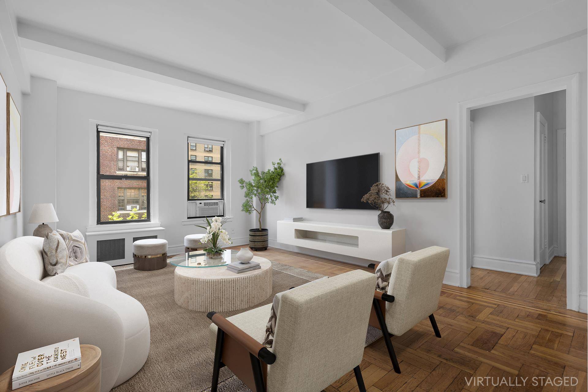 Sun Filled Corner Junior 4 with Home Office in Prime Upper West Side Welcome to Apartment 7B at 317 West 87th Street a bright and spacious junior 4 apartment perfectly ...