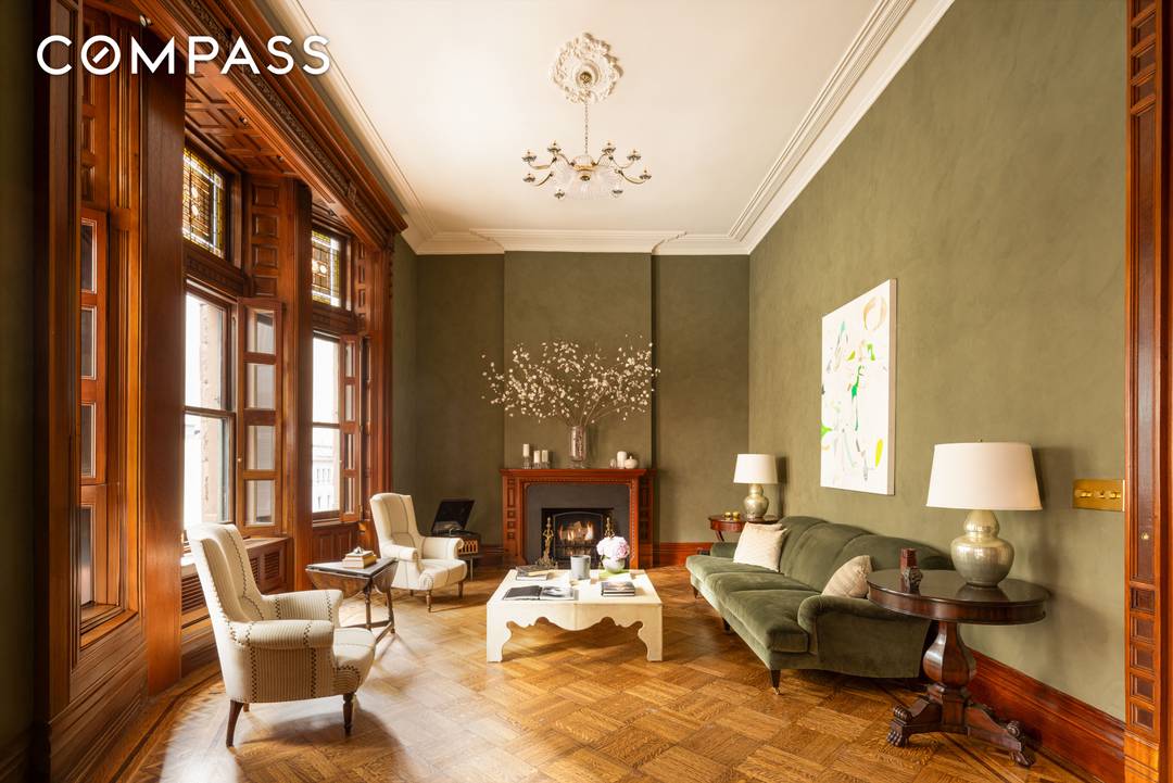 Welcome to a one of a kind home that has graced the pages of Architectural Digest and other premier design publications Apartment 4B at 205 West 57th Street, masterfully reimagined ...