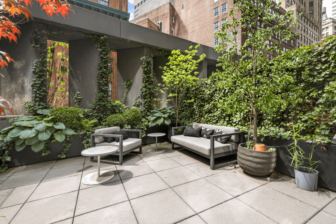 A Rare Duplex Retreat with Soaring Ceilings amp ; 395sqft Private Terrace Selling with the tenant in place ; the lease expires on 08 31 2026.