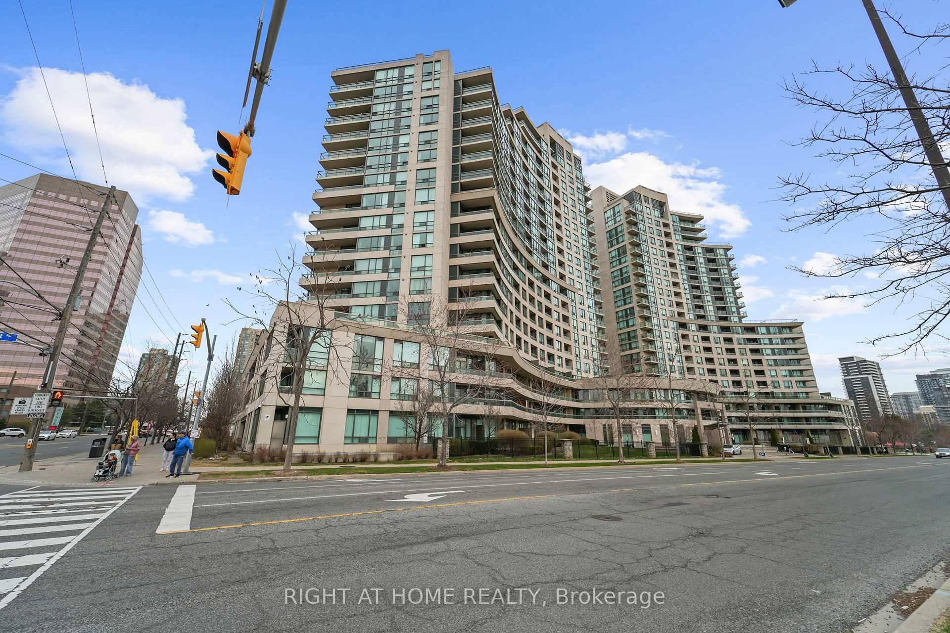 This Amazingg condo in the heart of North York Area with split layout two Bed rooms on either side of Living room.