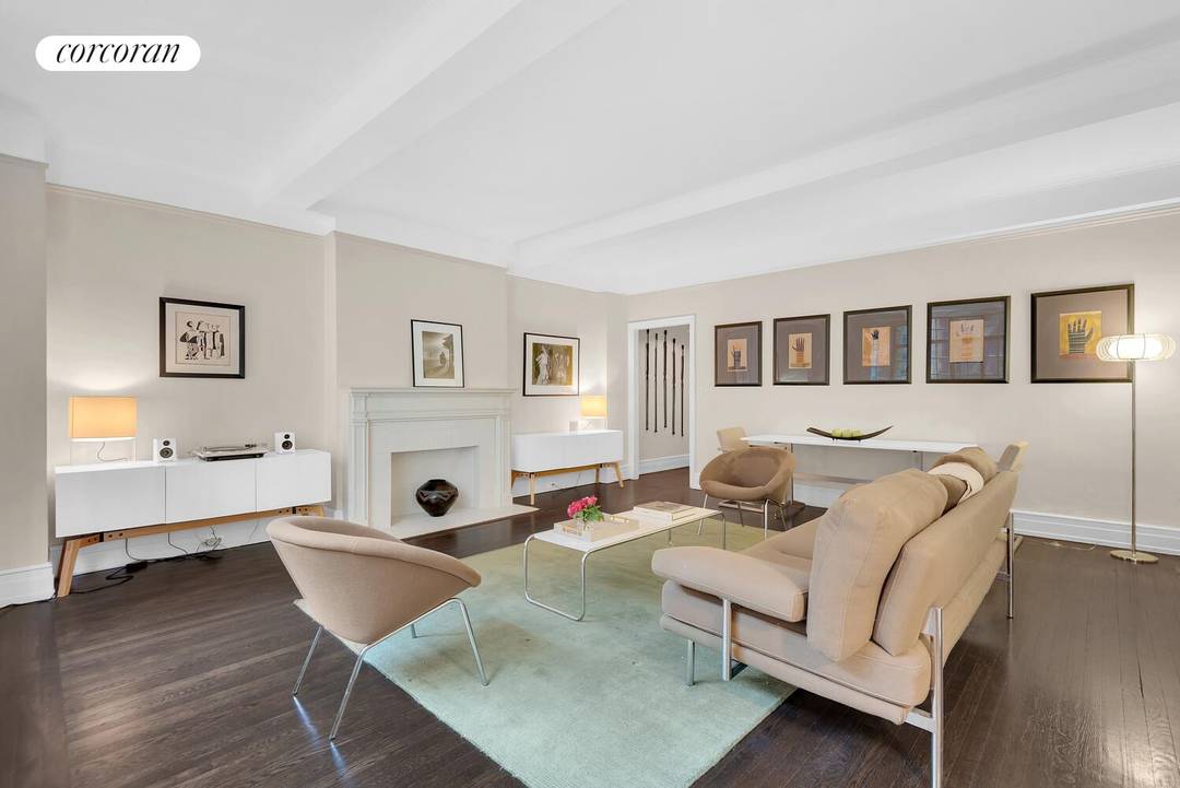 Pied a terres are welcome in this elegant, renovated oversized 1 bedroom gem approximately 900 sqft, the perfect blend of classic details and modern sophistication in a centrally located pre ...