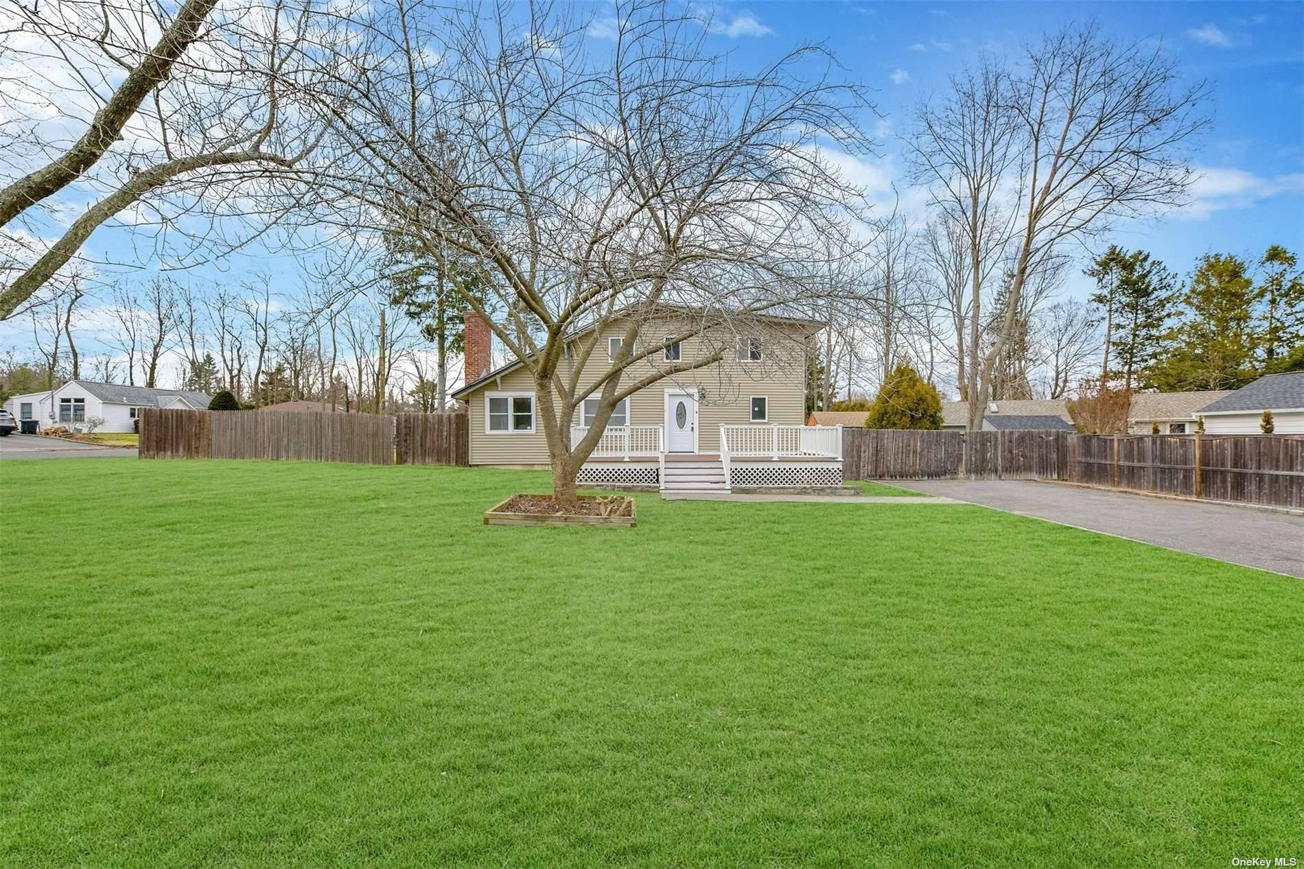 Back On the market ! Renovated cape on a large corner lot.