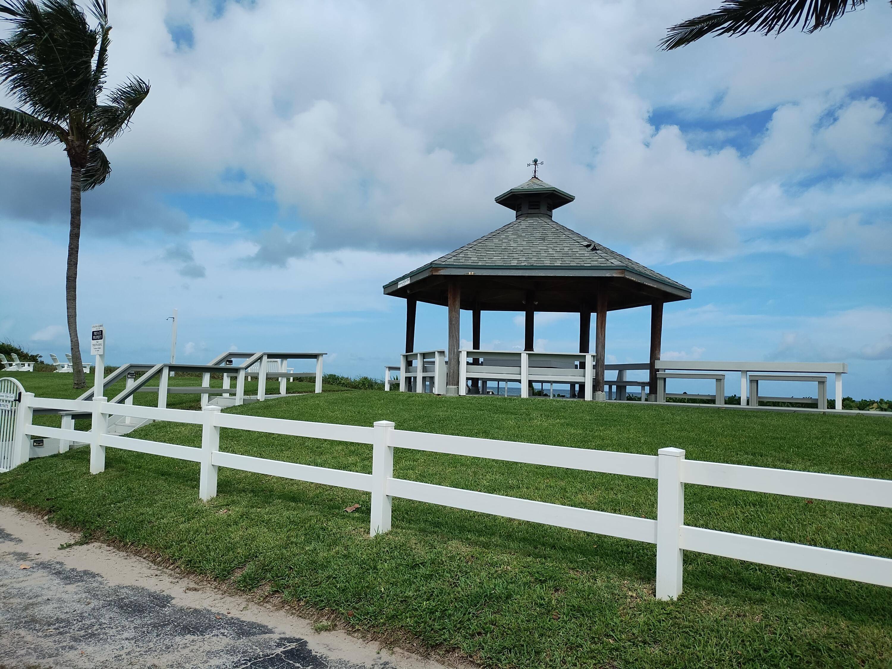 Rare opportunity to be steps to a beautiful private beach, a 200 foot boardwalk and gazebo.