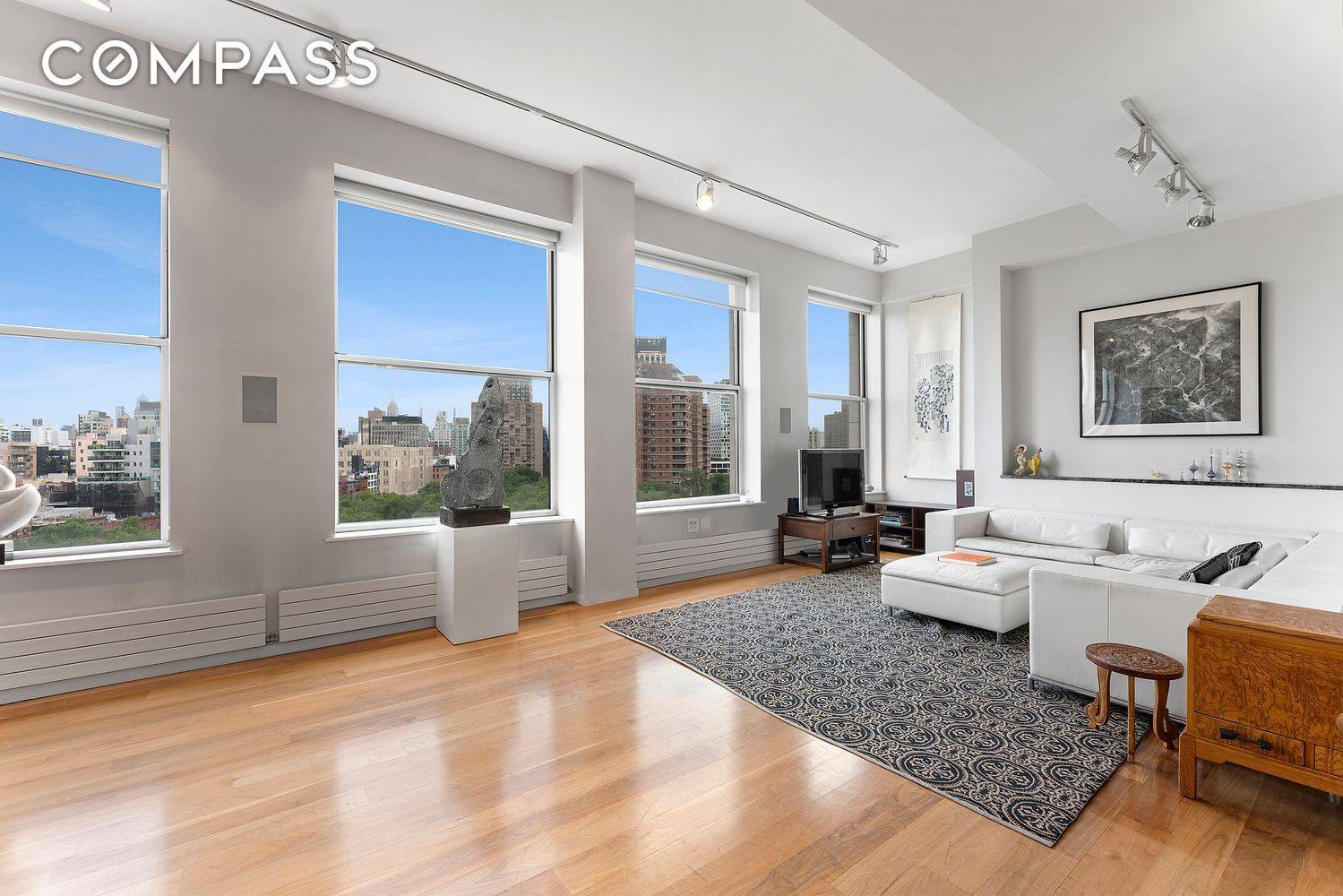 Highly coveted, rarely available, renovated, front facing, 2B 2B with 11 foot ceilings and sweeping views of Seward Park !