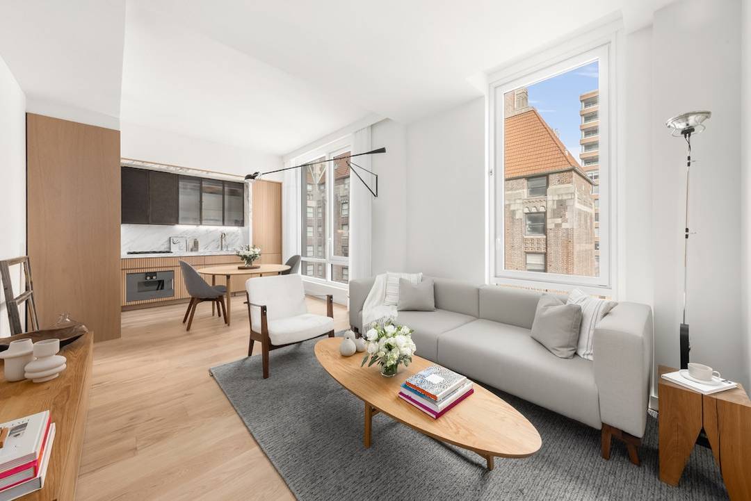 Residence 21B is a well proportioned one bedroom home at Monogram New York, with interiors designed by Neri amp ; Hu.