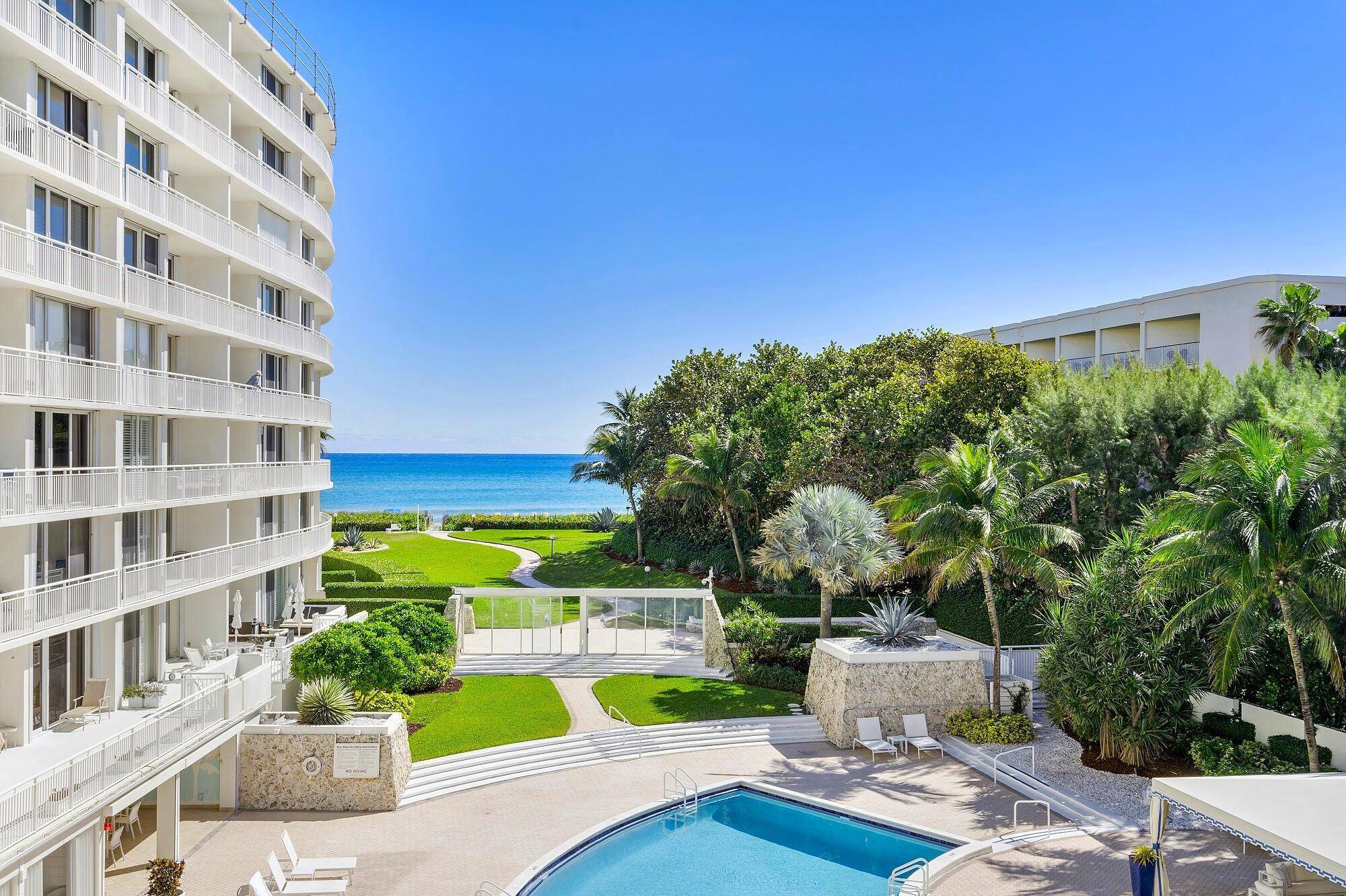 Oceanfront living awaits in this stunning, beautifully appointed condo at the impressive Ambassador II.