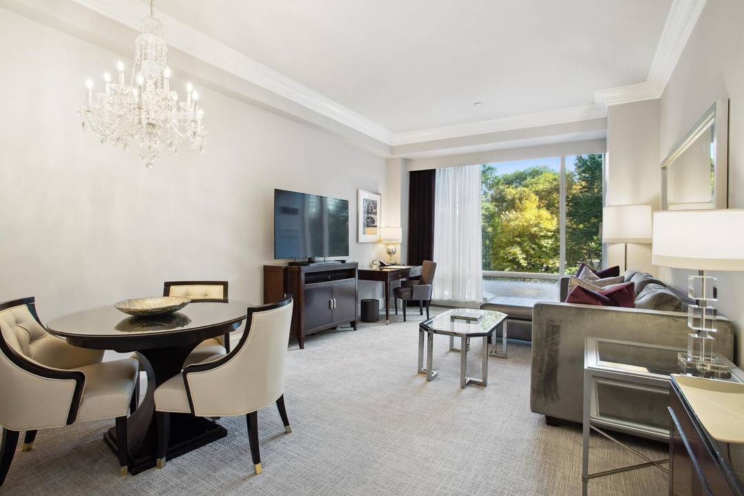 Welcome to your luxurious sanctuary at One Central Park West, a prestigious address in the heart of New York City.