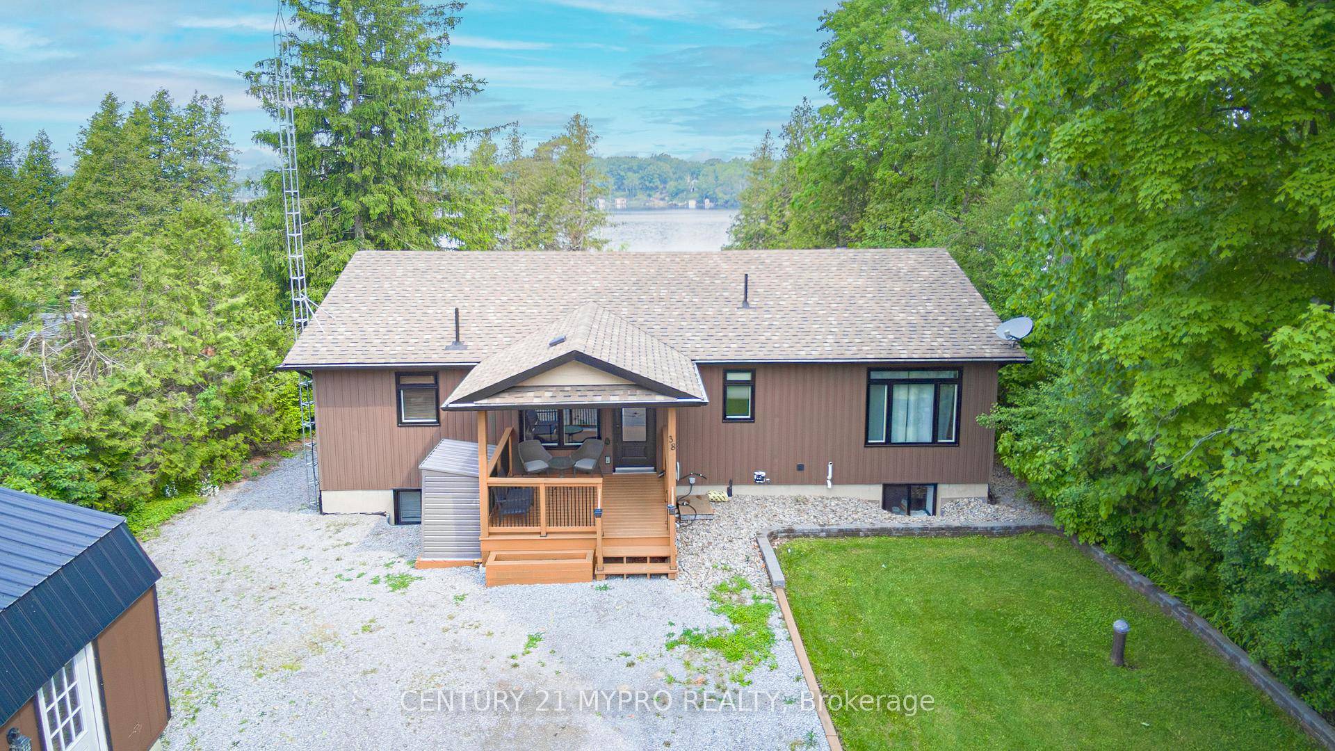 Welcome To This 7 Years new Custom Built 4 Season Lakefront Property On A Gorgeous Private LotWith75Ft Of Frontage directly On Pigeon Lake On The Trent System.