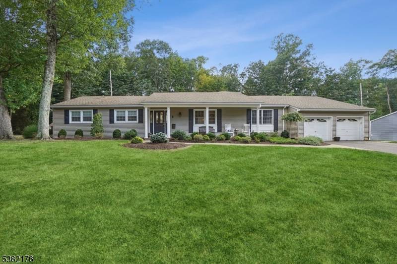 Spacious, bright, sunny open floor plan allowing easy one floor living on a quiet tree lined street in the heart of the most desirable area in Morris Plains.