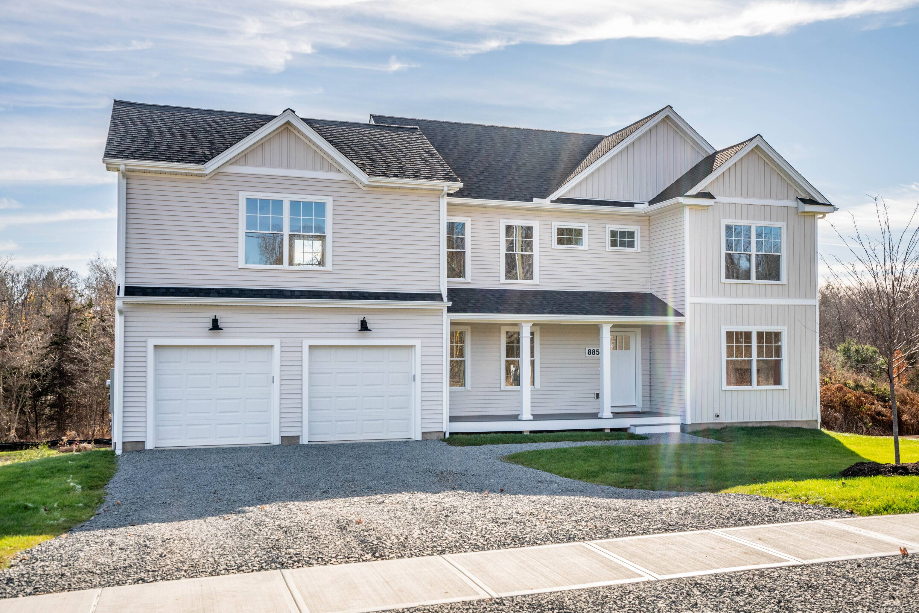 To be built. Stunning country colonial home with front porch, located on a.