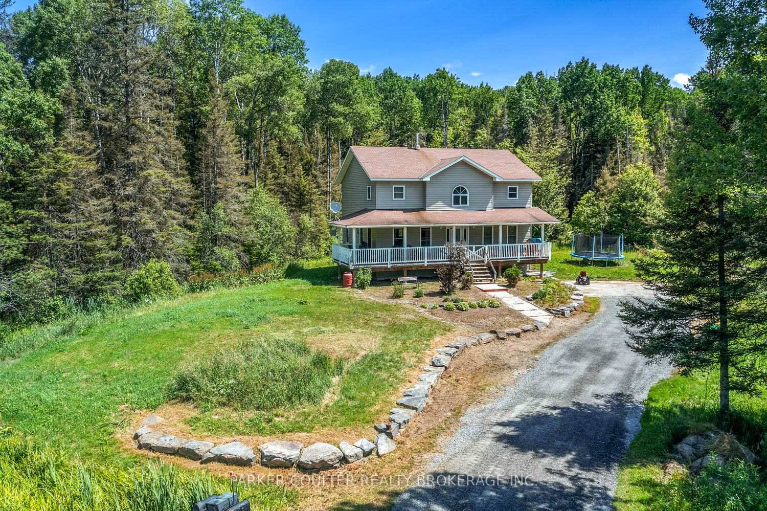 Don't miss this amazing opportunity to own a beautifully updated 2 storey family home set on 40 acres of private, scenic land.