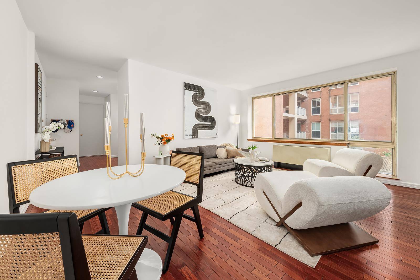 One Bedroom at The Richmond Condominium This one bedroom, one bathroom apartment at The Richmond offers a spacious layout and quality finishes in a full service Upper East Side condominium.