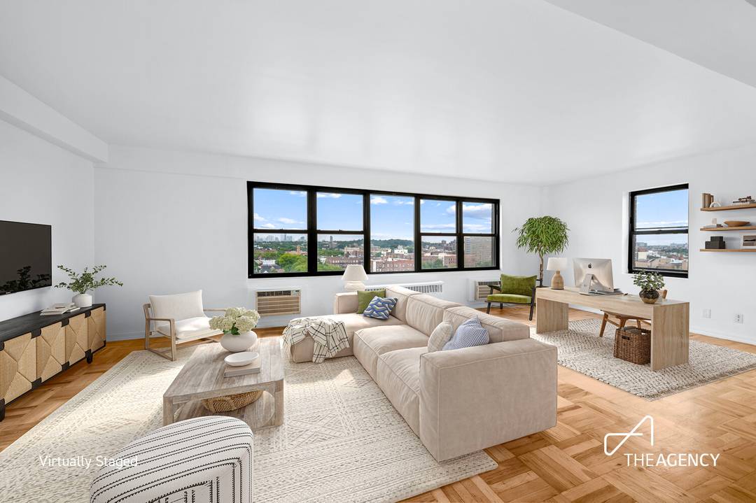 Bright Corner 2 Bed, 1 Bath Penthouse with Ex pansive City Views Welcome to Apt 11A a sun soaked, corner penthouse offering over 1, 600 square feet of living space.