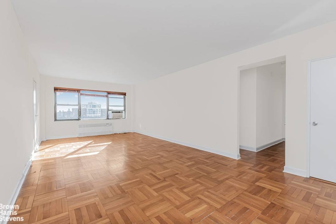 Welcome to apartment 10F, a sun filled spacious two bedroom, two bath L shape dining with the wall up for a 3rd bedroom or office, parquet flooring throughout, freshly painted, ...