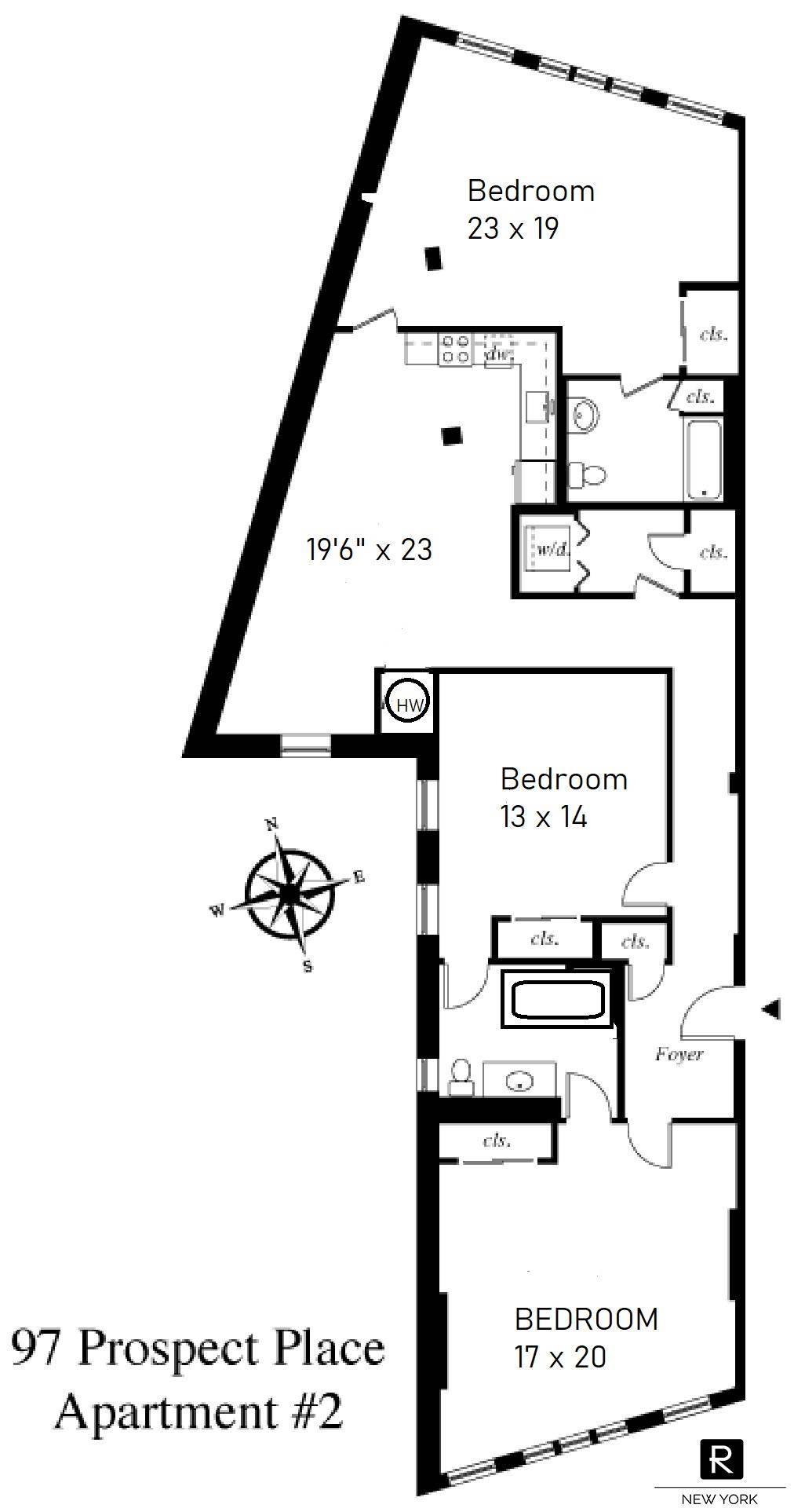 PET FRIENDLY Park Slope North FLEX 3 Bed 2 Bath LOFT APARTMENT with a Expansive Floorthrough Layout offering Generously Proportioned Rooms, Tall Ceilings, Oversized Windows, Hardwood Floors, In Unit Laundry ...