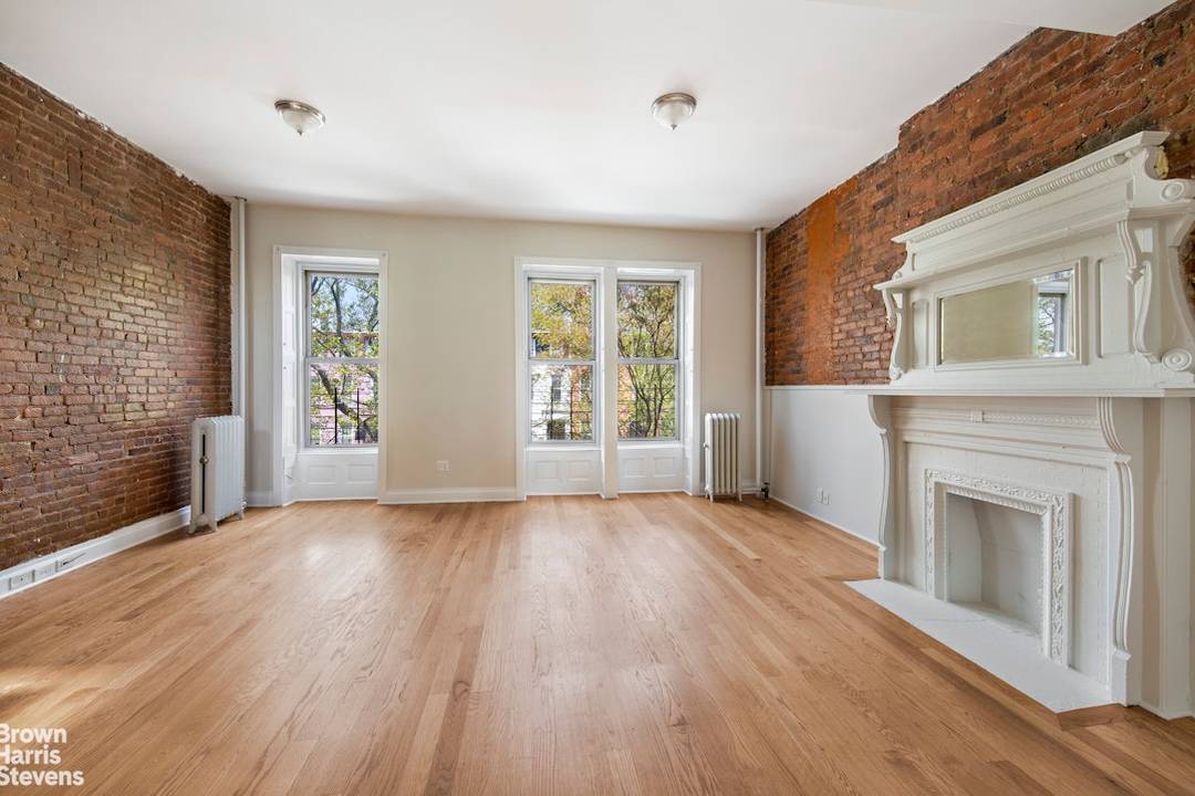 Step into the heart of historic Stuyvesant Heights at 418 Macon Street, where timeless charm meets modern convenience in this this gut renovated two family limestone townhouse that blends original ...