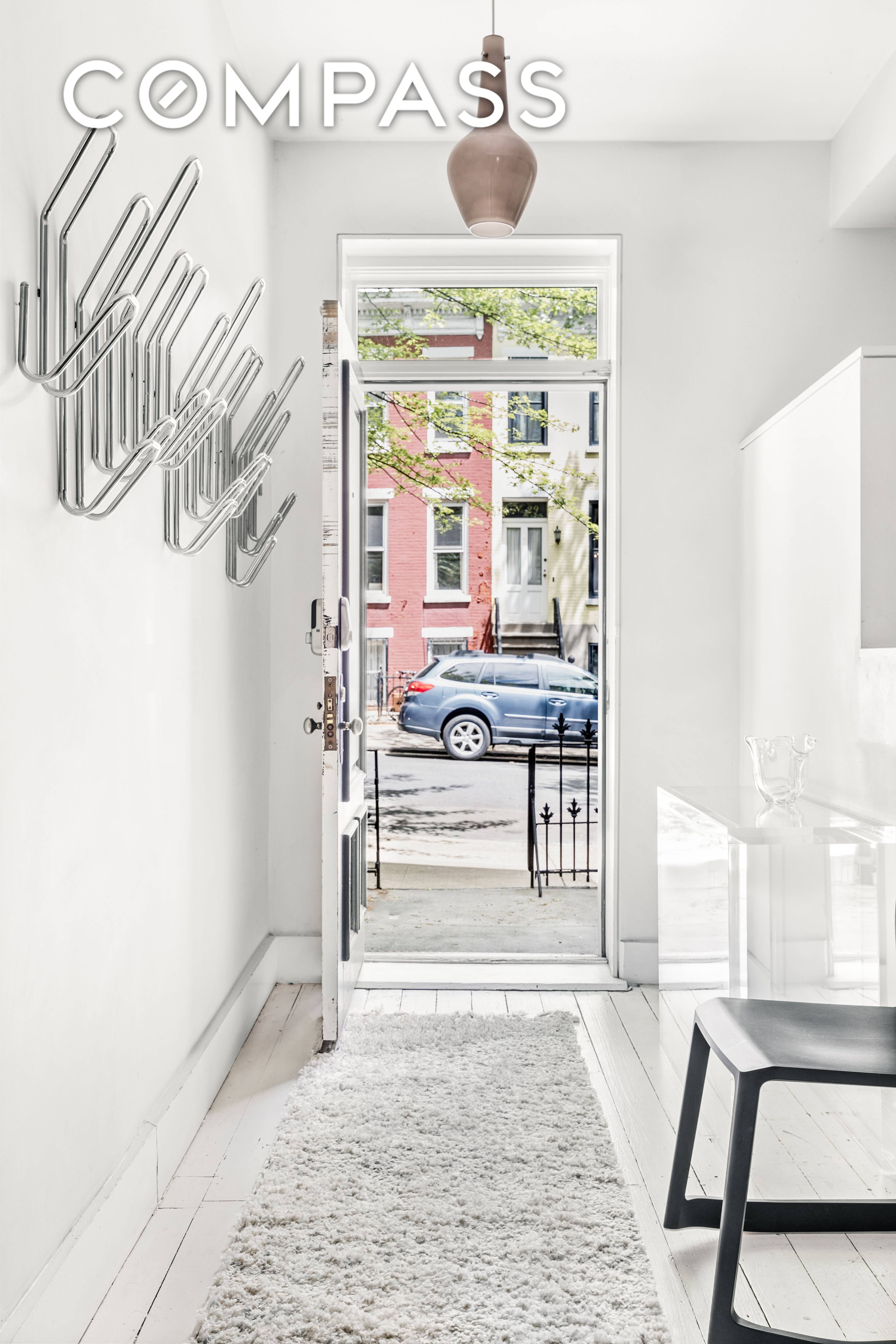 Welcome to 26A 1st Street, a beautiful and charming three story finished basement townhouse located on a historic tree lined block in Carroll Gardens.