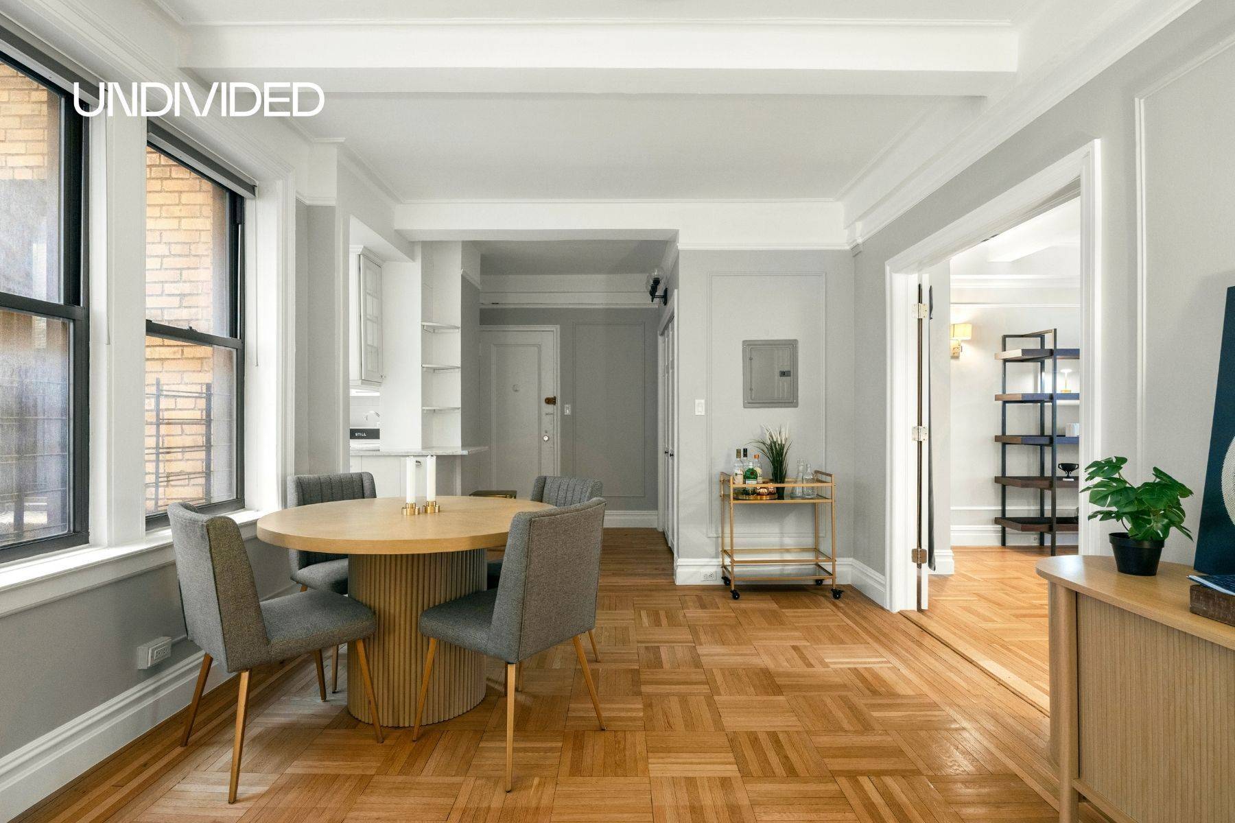 Located just off Park Avenue on a quiet, tree lined block, Residence 2E is a move in ready two bedroom home that offers the perfect blend of prewar charm and ...
