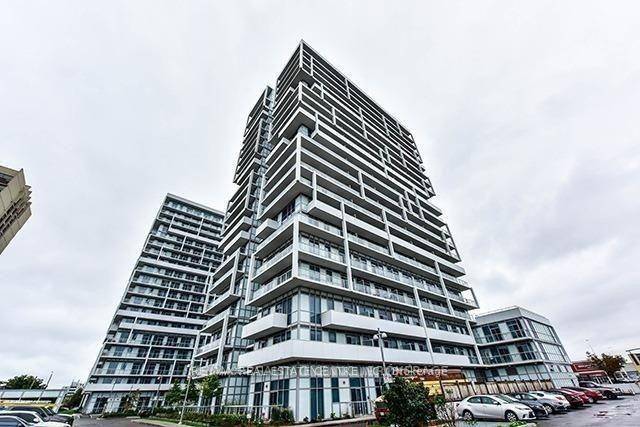 This One bedroom unit boasts 9 ft ceilings, a modern open concept layout, a sleek kitchen with granite countertops, stainless steel appliances, and two walkouts to an oversized balcony with ...