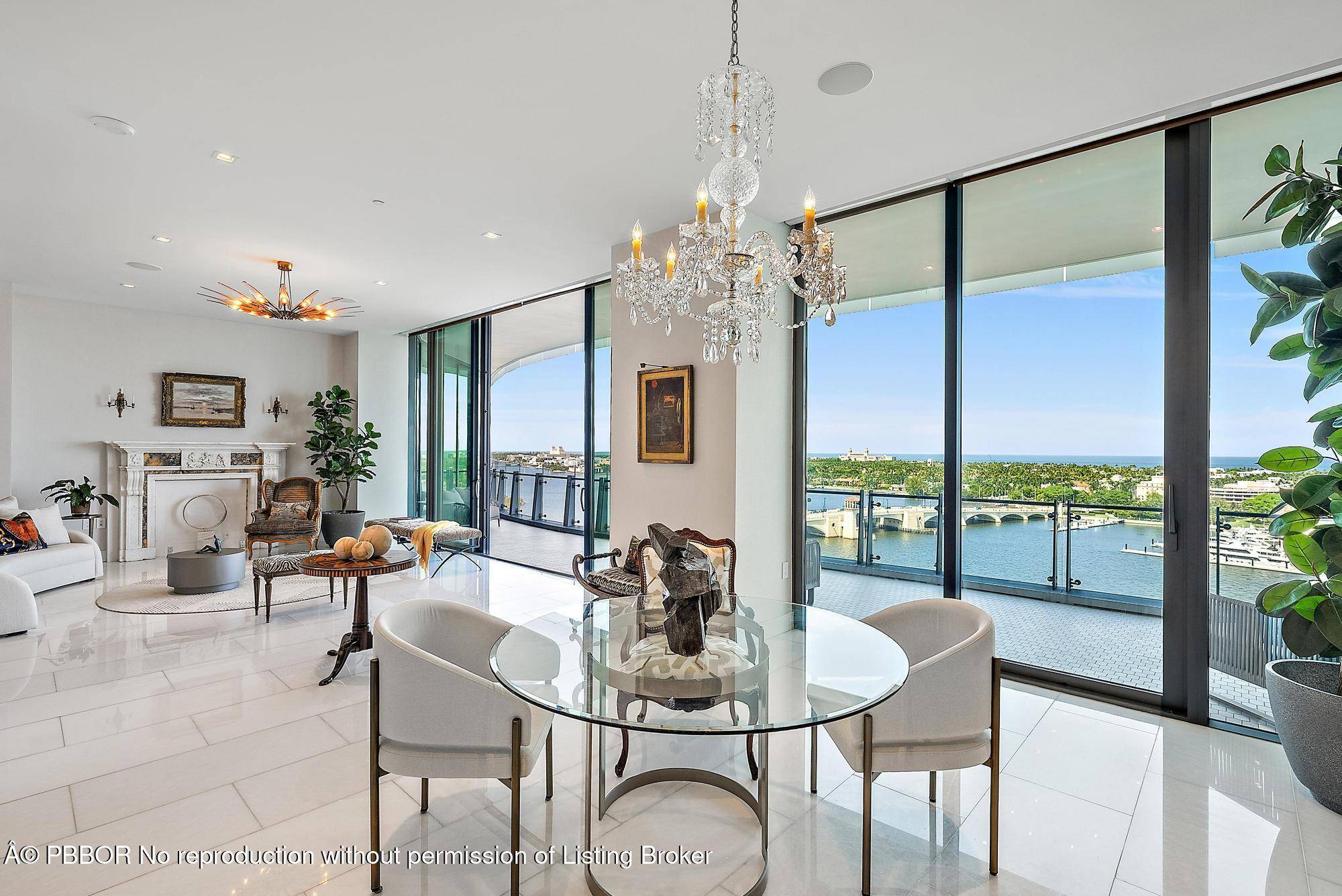 Luxury living at The Bristol, the most important condo building breathtaking direct Intracoastal and ocean views.