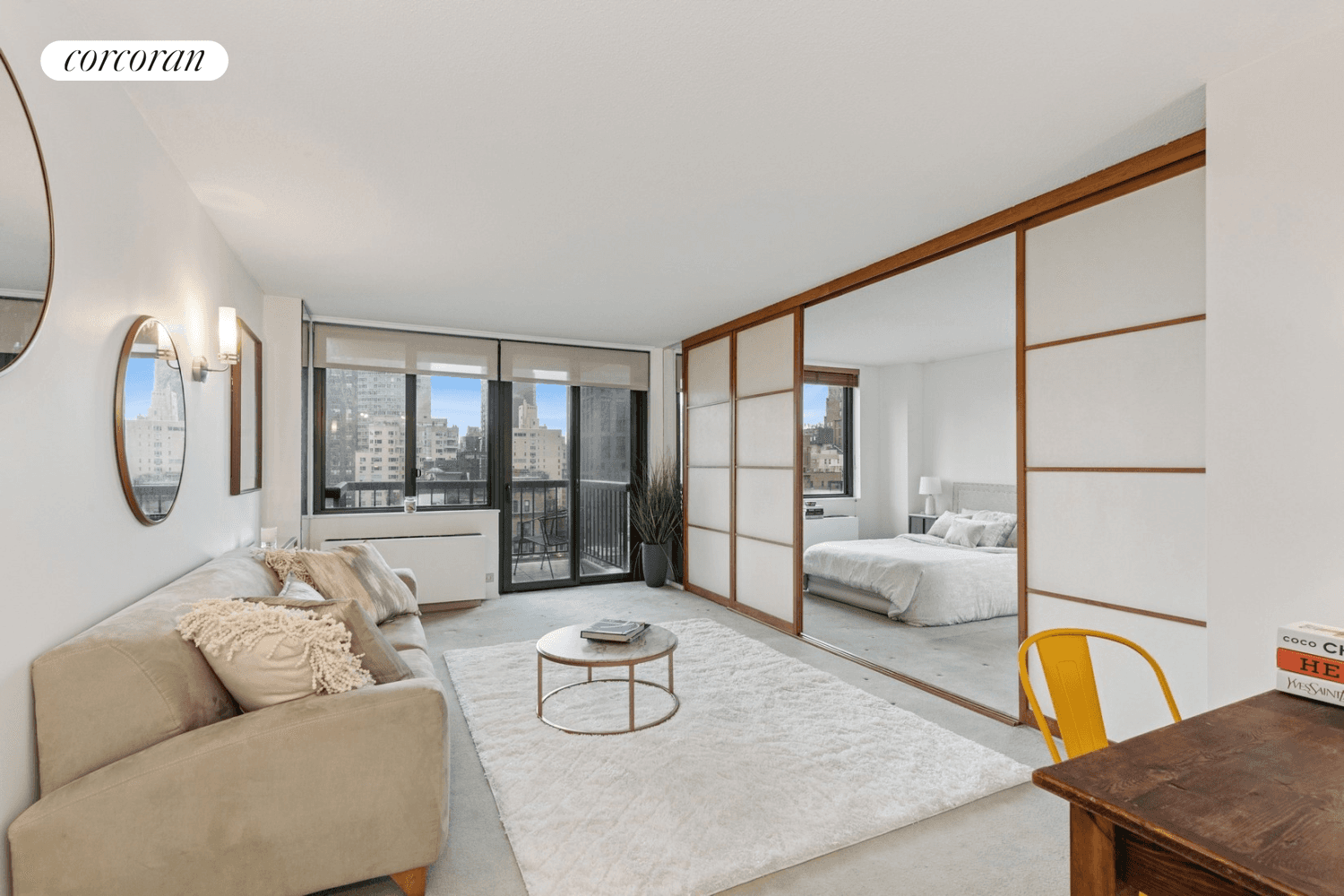 Welcome to Apartment 15C at 300 East 54th Street, a charming corner home where convenience and comfort meet in the heart of the city.