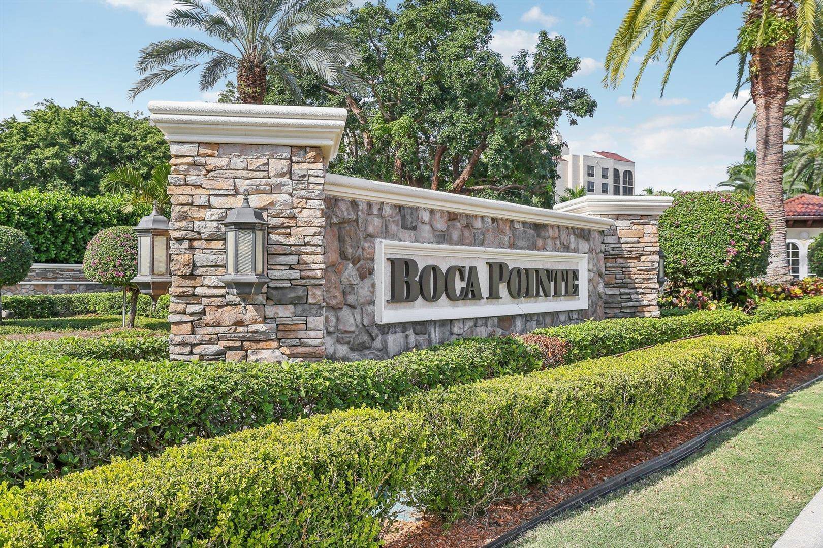 Pristine furnished turnkey condo with stunning Eastern golf course and water views, located in the prestigious Boca Pointe community.