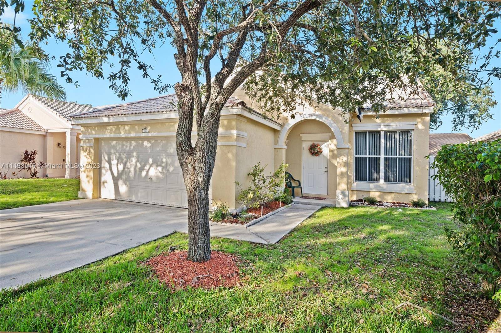 Excellent and perfectly situated, 3 2 single family home with a 2 car garage for sale in the highly desired community of The Falls in the city of Weston, FL.